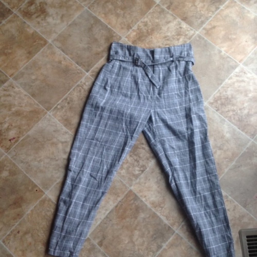 kendall and kylie plaid pants